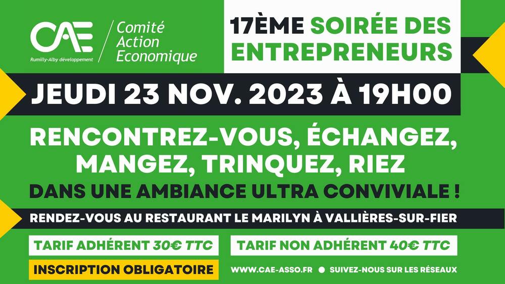 Soirée CAE Rumilly