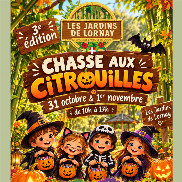 La grande chasse aux citrouilles revient aux Jardins de Lornay !