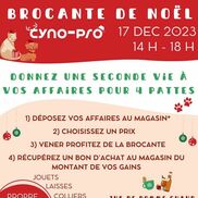 Brocante de Noël pour animaux à quatre pattes à Rumilly