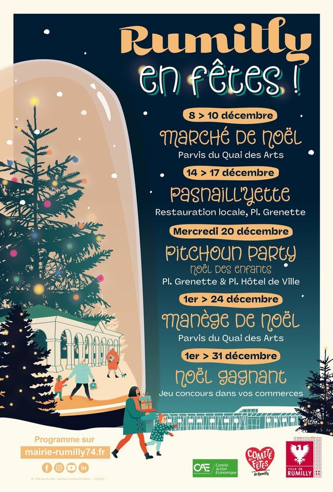 Marché Noël Rumilly 2023