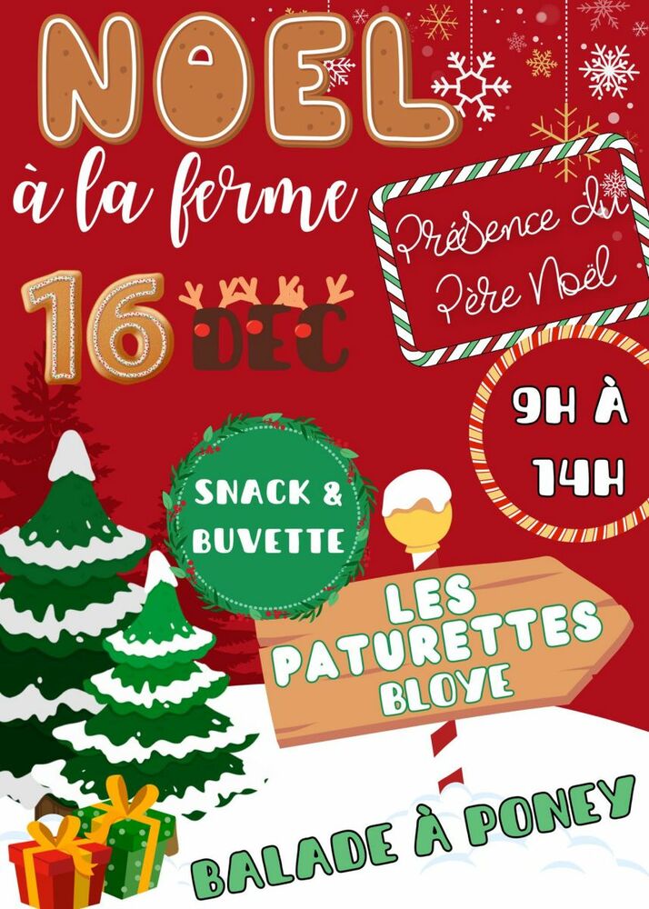 Noël à la ferme Bloye