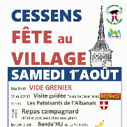 La fête du village de Cessens revient le 1er août