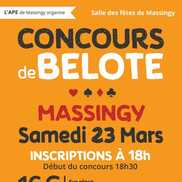 Concours de belote à Massingy