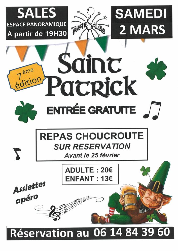 Saint Patrick Sales 2024