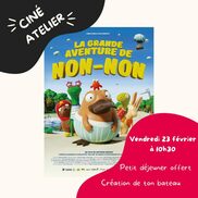 Ciné Atelier au cinéma les Lumières de la ville de Rumilly