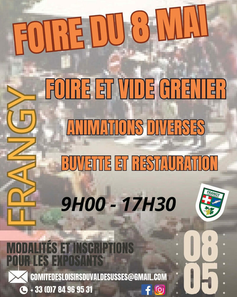 Foire vide grenier Frangy 2024