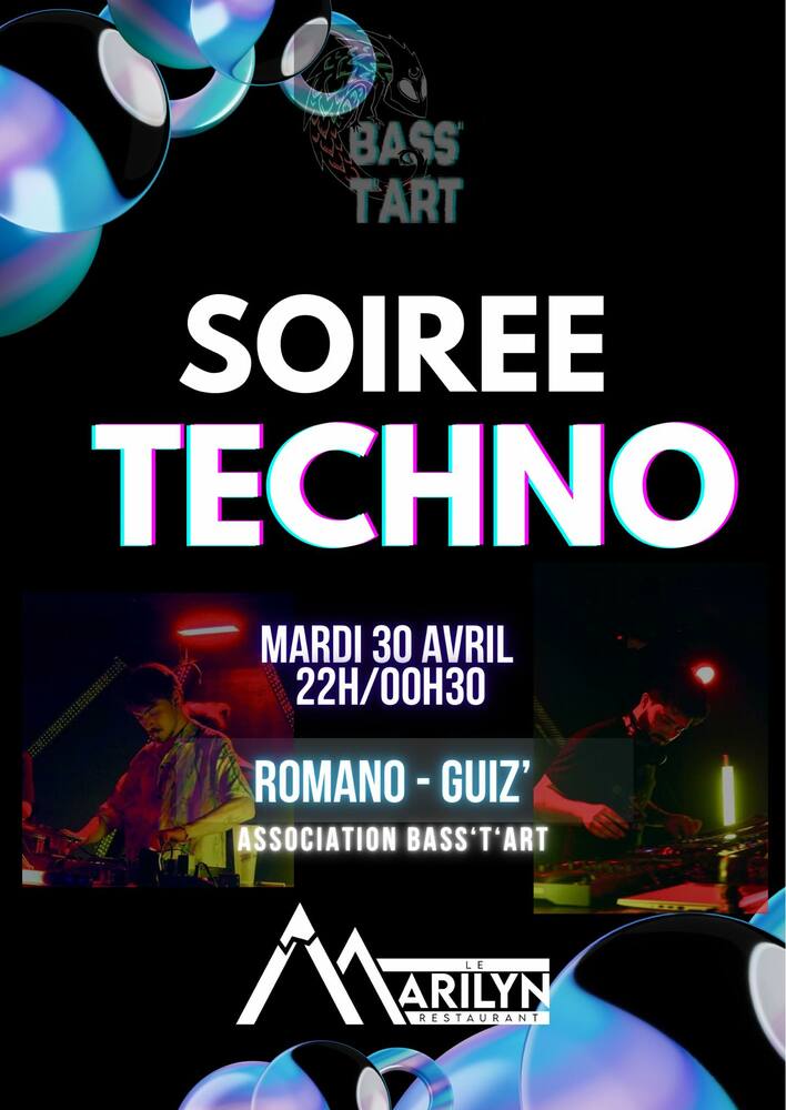 Soirée techno Marilyn