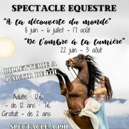 Spectacles équestres à Bloye