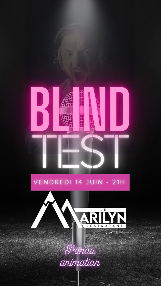 Blind test Marilyn