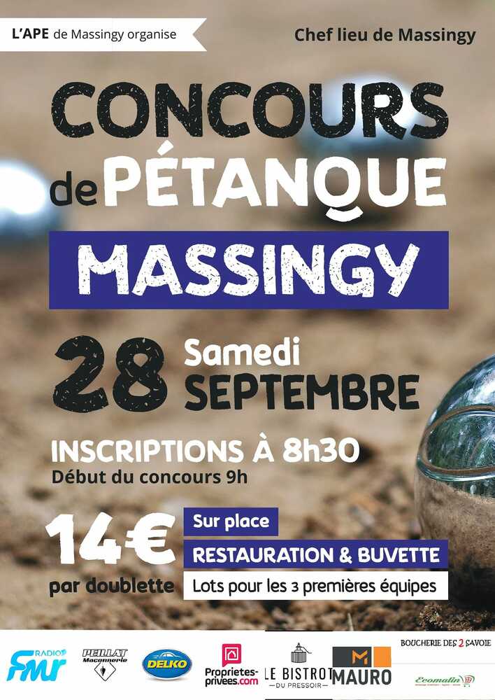 Pétanque Massingy