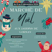 Marché de noël aux jardins de Lornay
