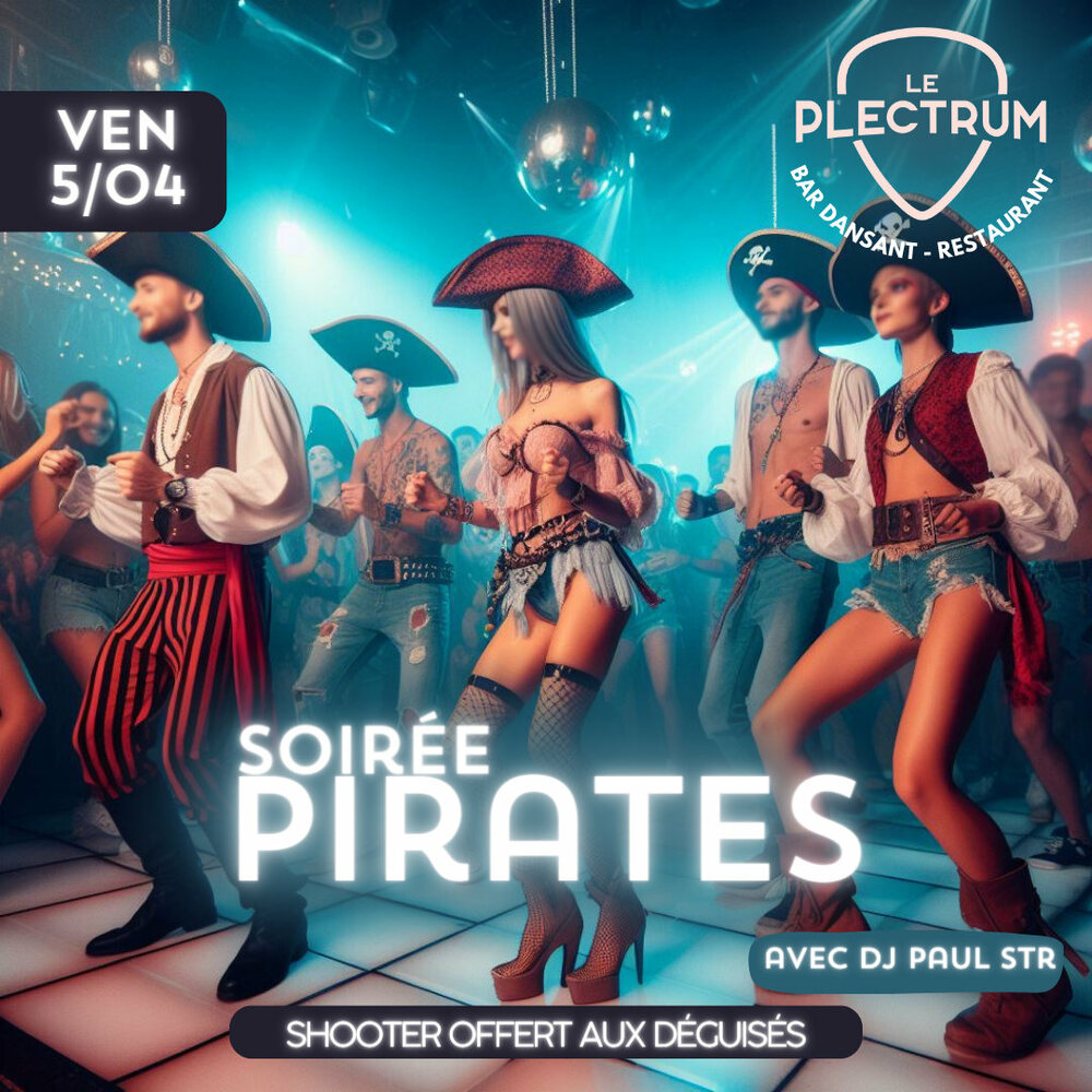 Soirée pirates Plectrum