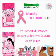 Octrobre rose à Sion