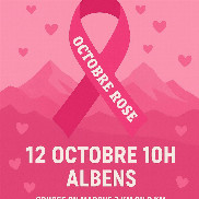 Octobre rose avec le Club Pédestre d’Albens