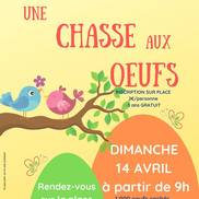 Chasse aux oeuf de Pâques à Héry sur Alby