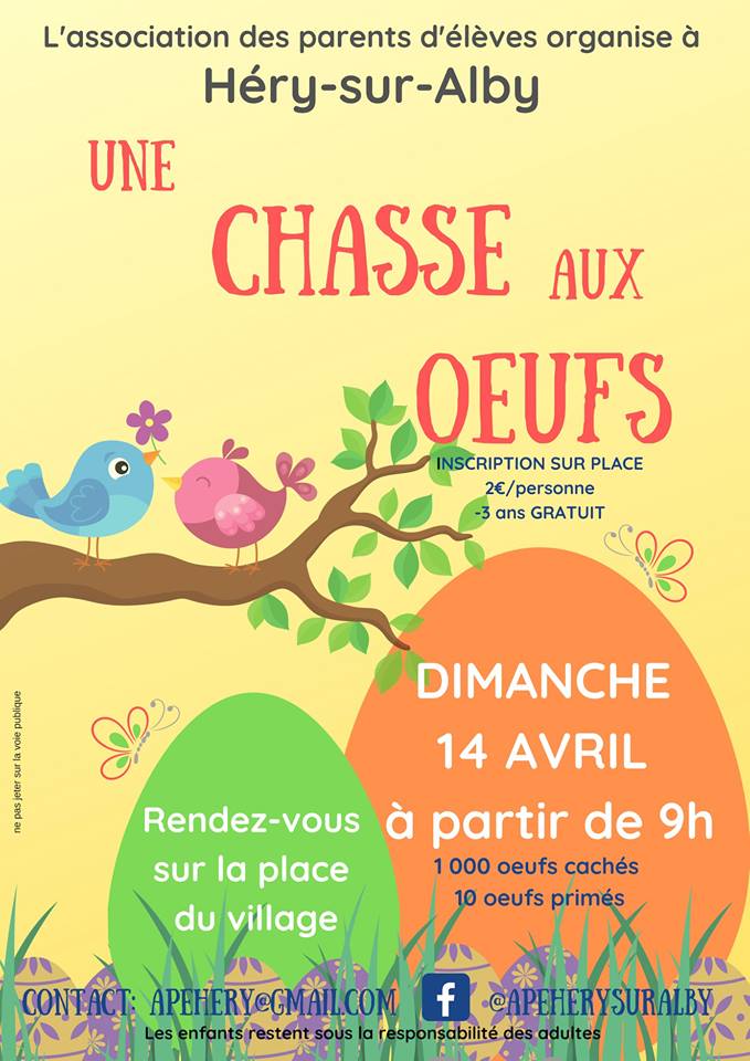 Chasse aux oeufs Héry