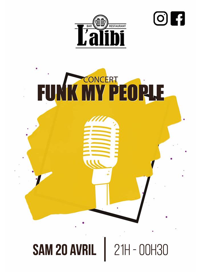 Concert Funk my People l'Alibi