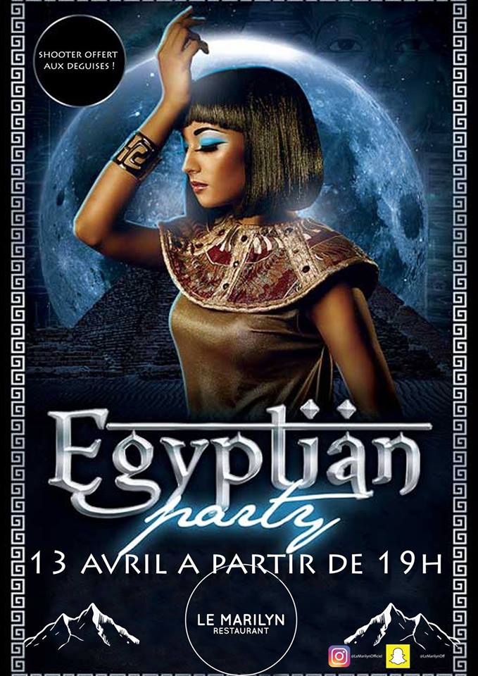 Soirée Egyptian Marilyn