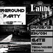 Soirée techno house à l’Alibi