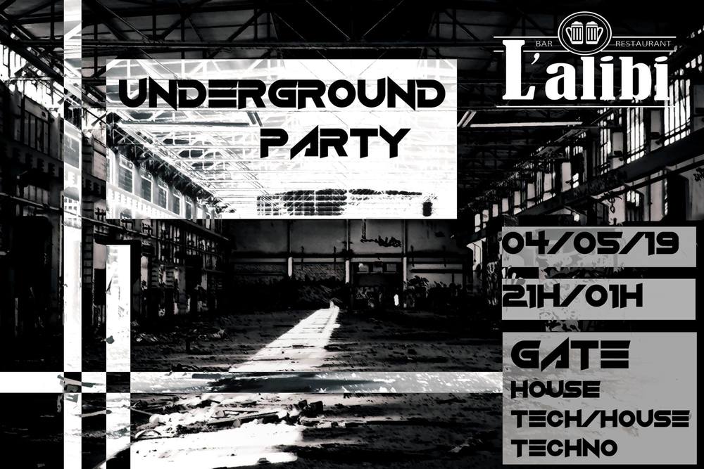 Soirée techno l'Alibi Héry