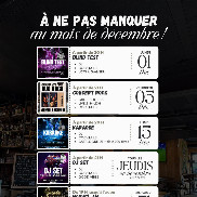 Les soirées de décembre au Melbourne