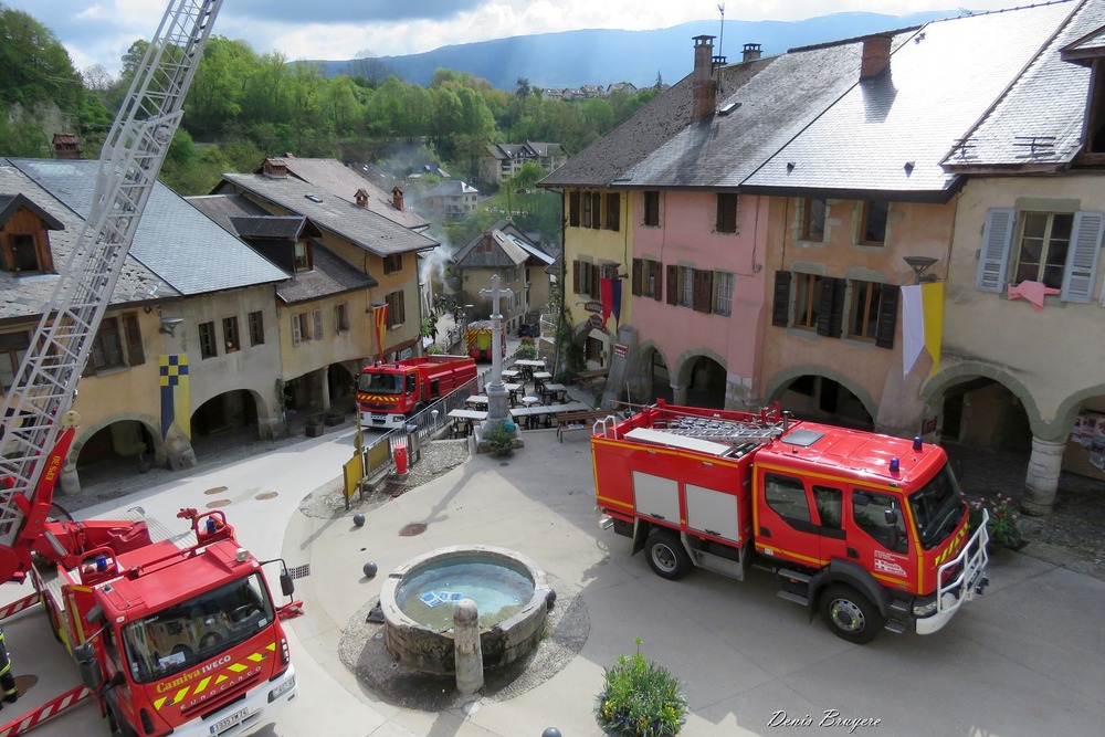 Pompiers Alby sur Chéran