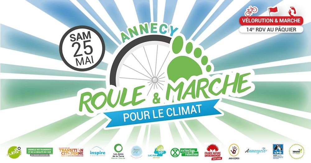 Marche pour le climat Annecy 25 mai