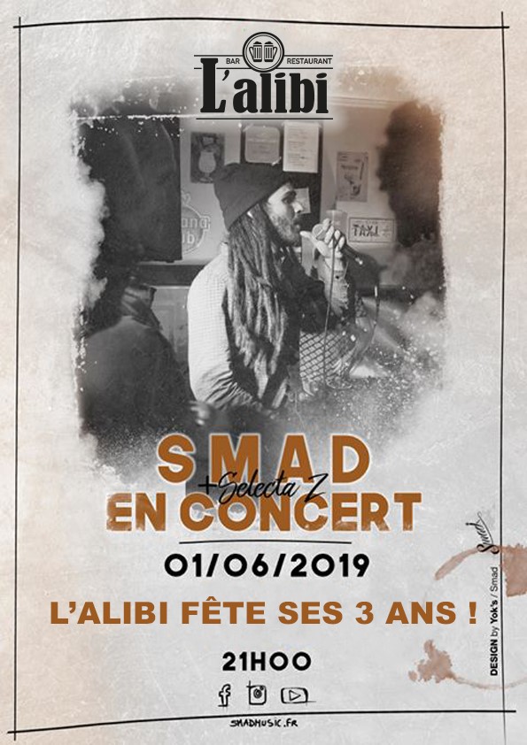 Anniversaire Alibi Concert Smad