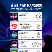 Les soirées de février au Melbourne