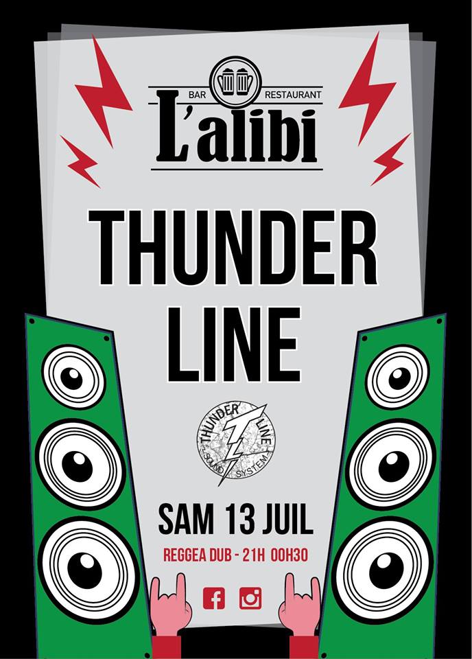 Thunder Line bar l'Alibi