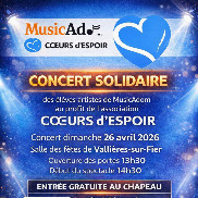 Concert solidaire à Vallières-sur-Fier