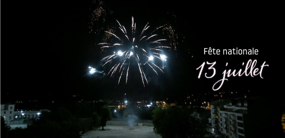 Feu d'artifice Rumilly