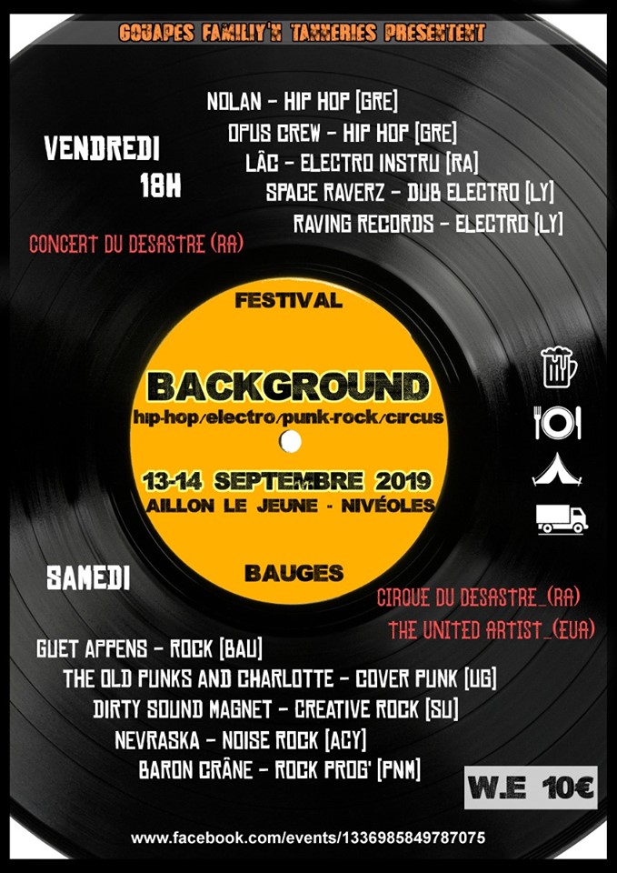 Background Festival Aillon le Jeune