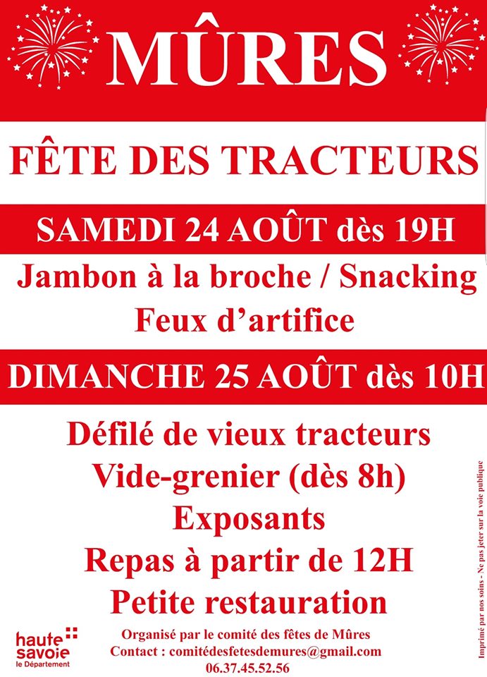 Fête des tracteurs Mures