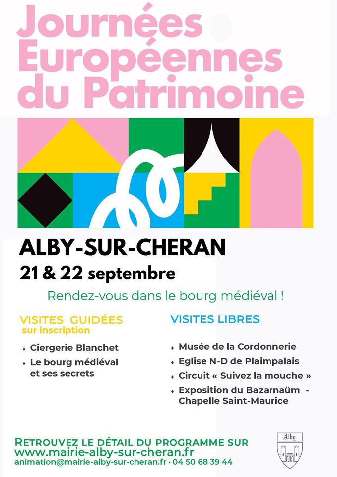 Journées patrimoine Alby sur Chéran