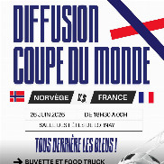 Diffusion du match France – Norvège : une soirée foot à Lornay
