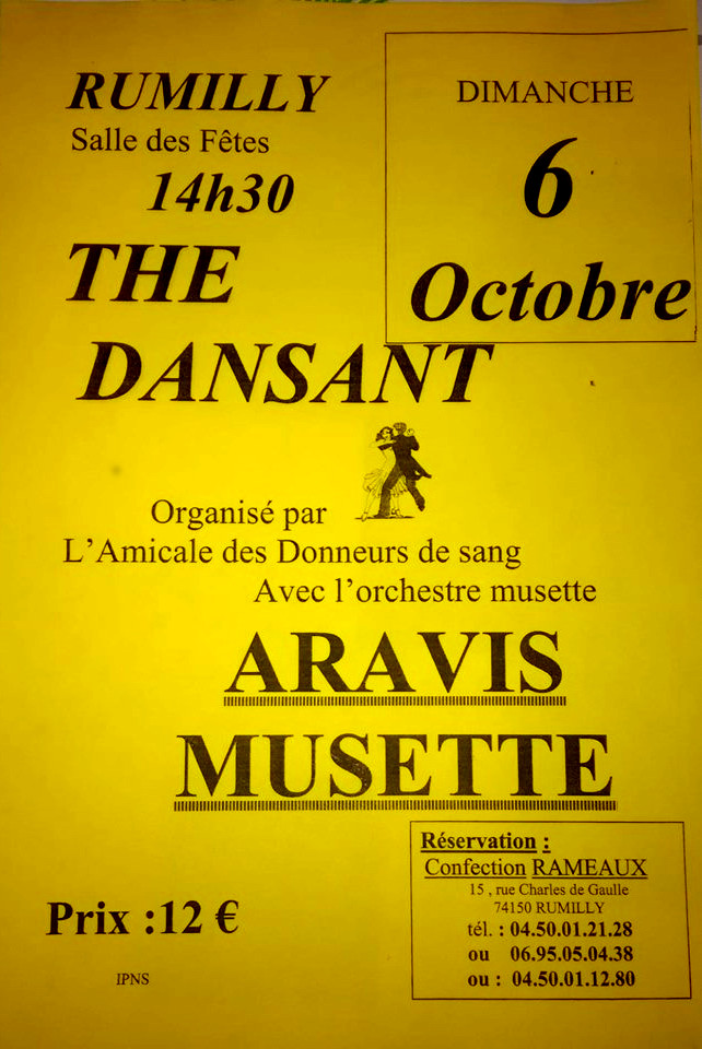 Thé dansant Rumilly