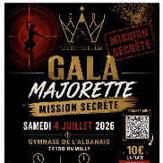 Les Dames du Lac présentent leur gala de majorettes à Rumilly