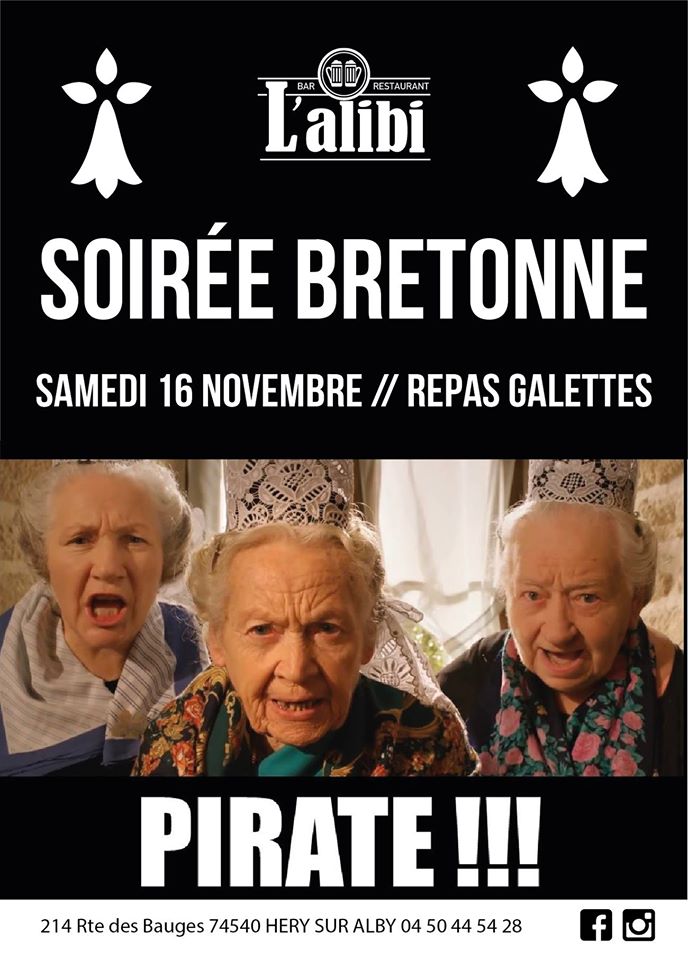 Soirée bretonne l'Alibi