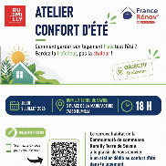 Atelier Confort d&rsquo;été