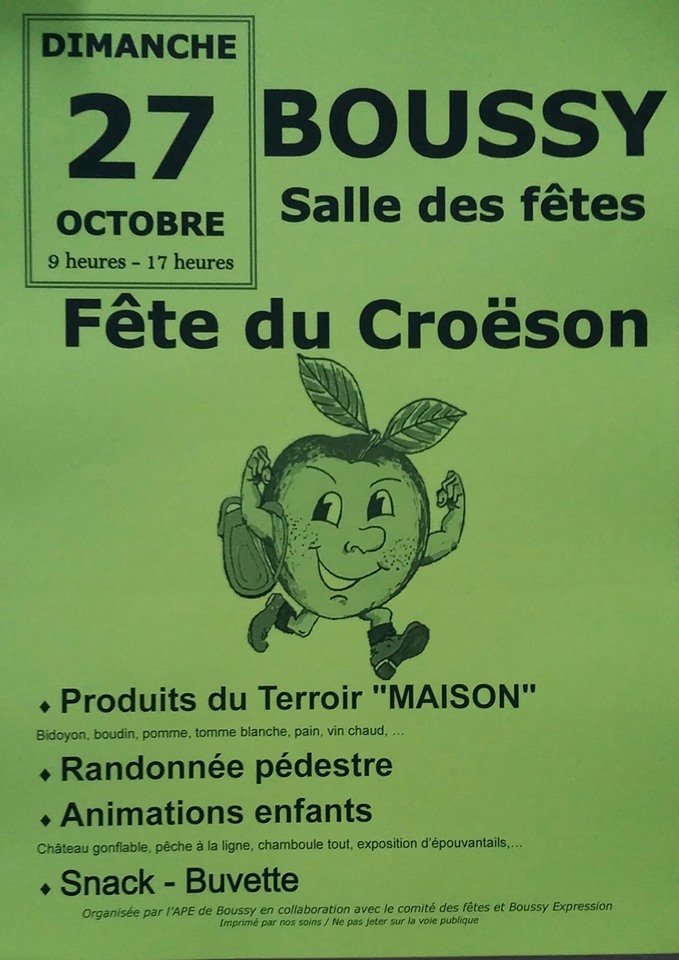 Fête pommes boussy