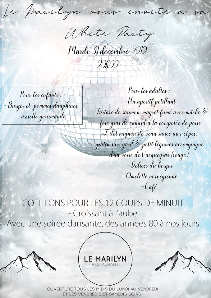 Réveillon 31 décembre