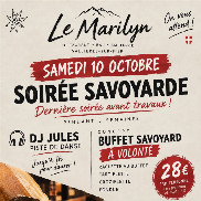 Soirée savoyarde au Marilyn