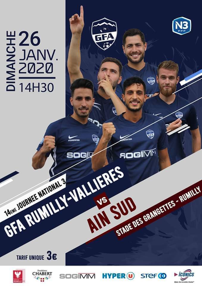 Match GFA Rumilly - Ain