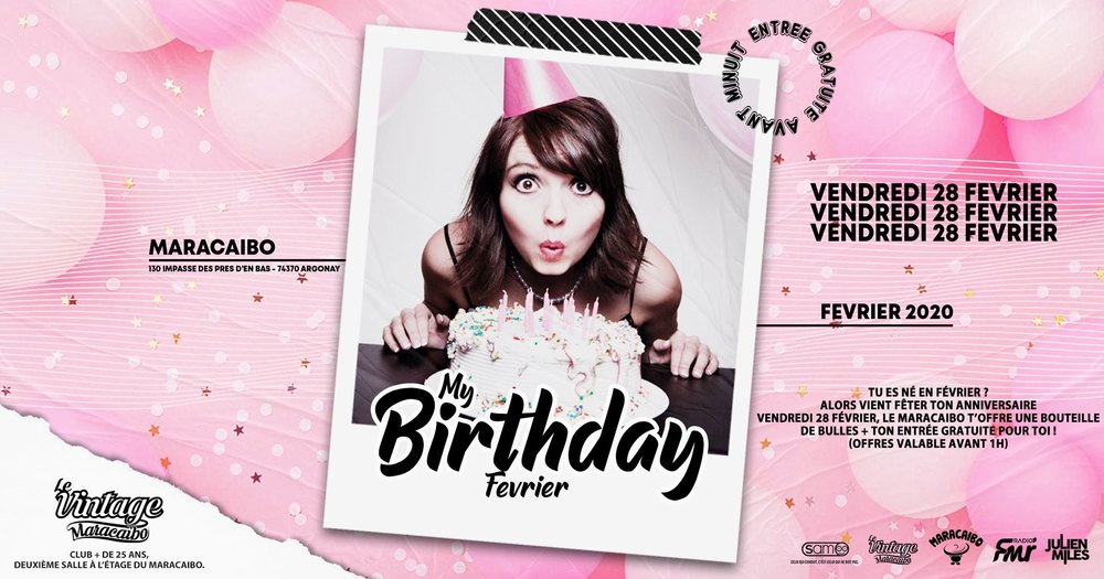Soirée anniversaire Annecy