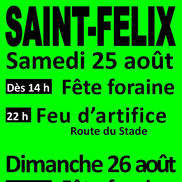 Brocante et fête foraine à St Félix