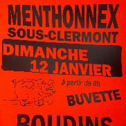 Vente de boudins