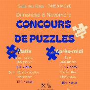 Concours de puzzles à Moye