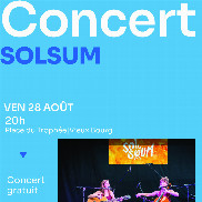 Solsum en concert à Alby-sur-Chéran