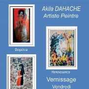 Akila Dahache expose à la galerie Créakf : un premier vernissage ...